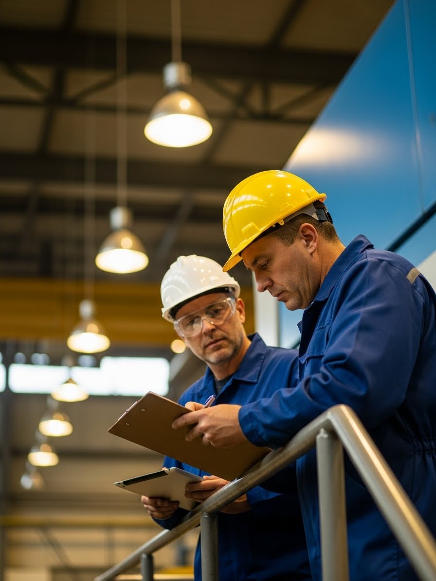engineers aan het werk door morgan green