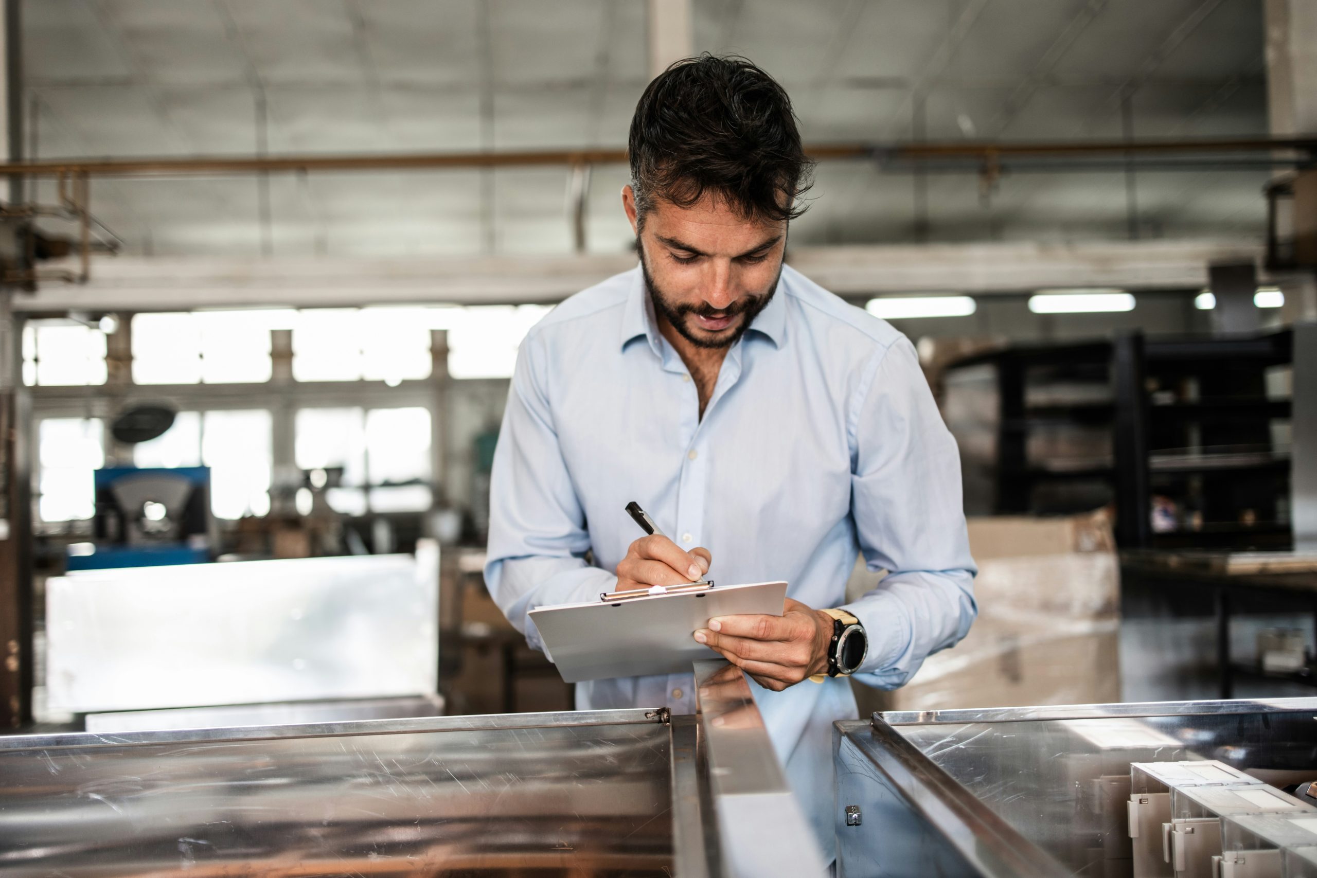 QA-manager aan het werk op nieuwe plek